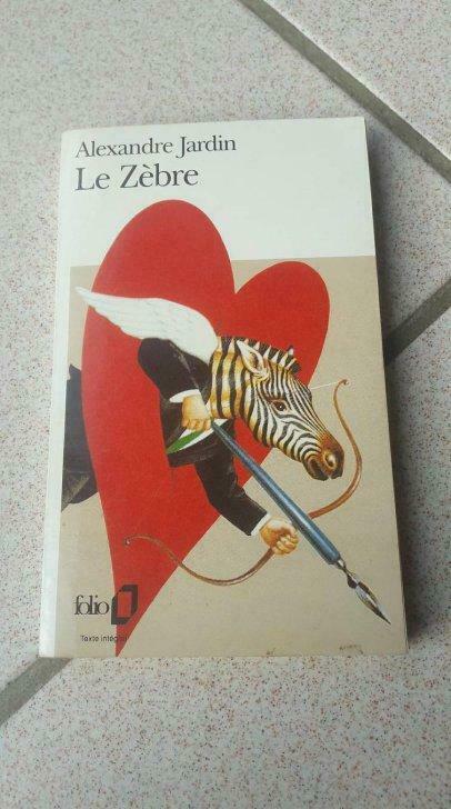 Le zèbre, Livres, Romans, Utilisé