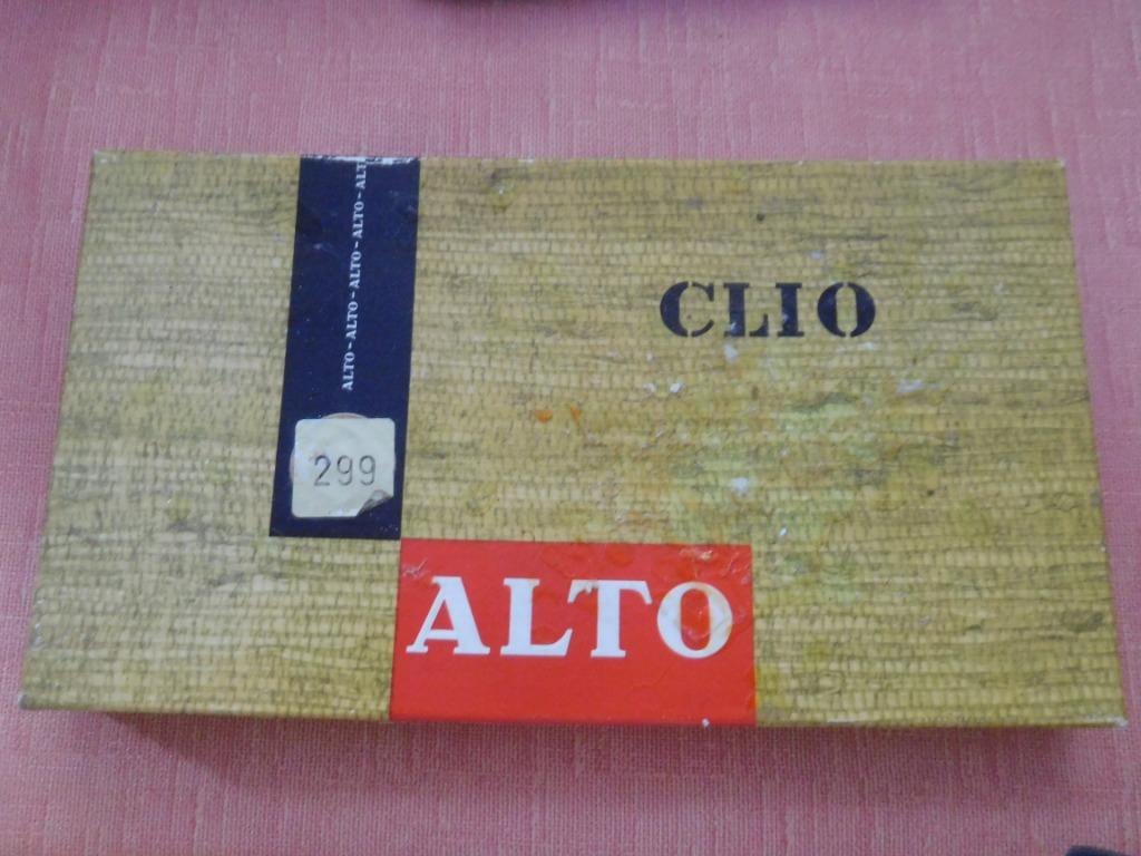 Ancienne boîte cigares Alto Clio, Collections, Enlèvement ou Envoi, Utilisé, Boîtes ou marques d'allumettes