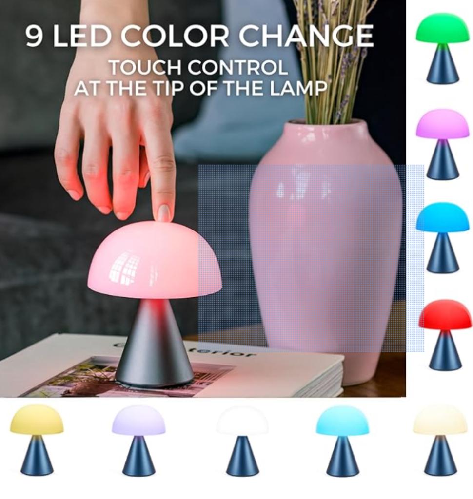 Lexon MINA M Lampe LED sans fil rechargeable ROSE, Ophalen of Verzenden, Nieuw, Led