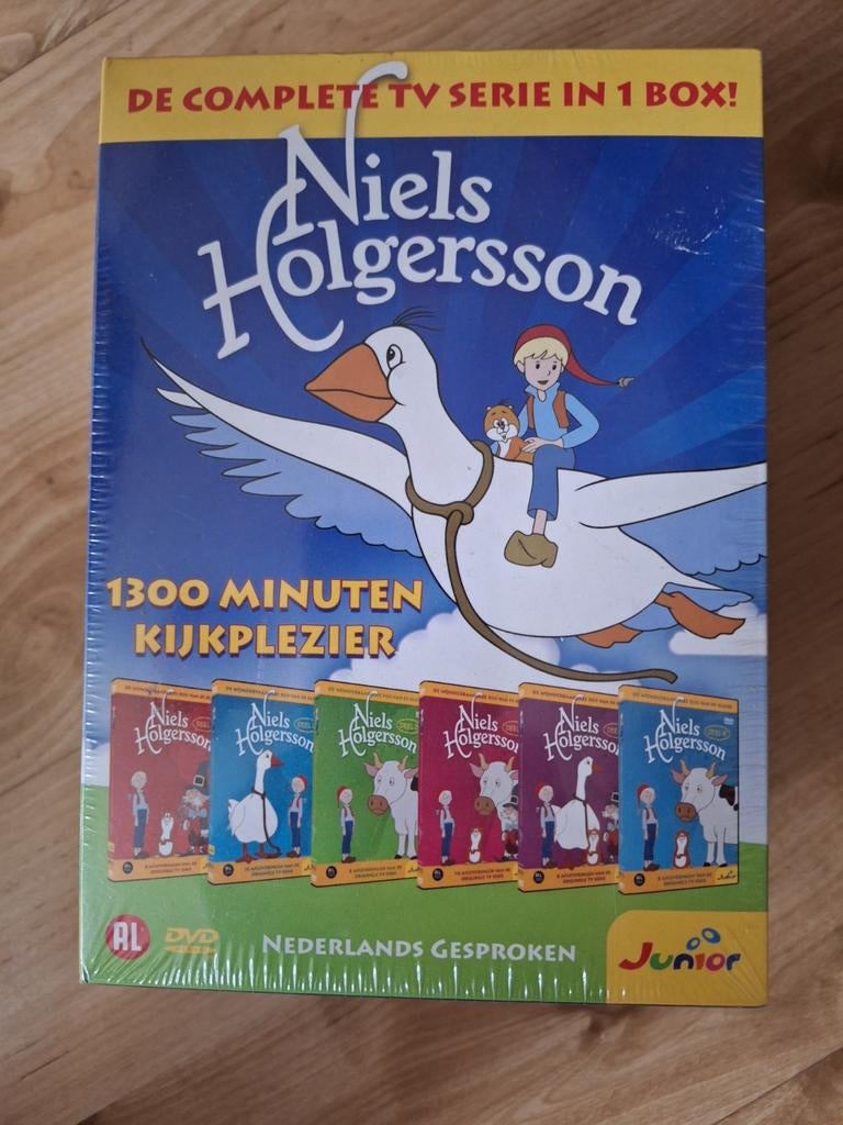 Niels Holgersson, Cd's en Dvd's, Ophalen, Tekenfilm, Alle leeftijden, Nieuw in verpakking