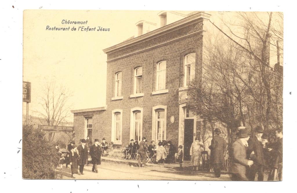 Chèvremont NA2: Restaurant de l'Enfant Jésus 1921, Collections, Envoi, 1920 à 1940, Affranchie, Liège