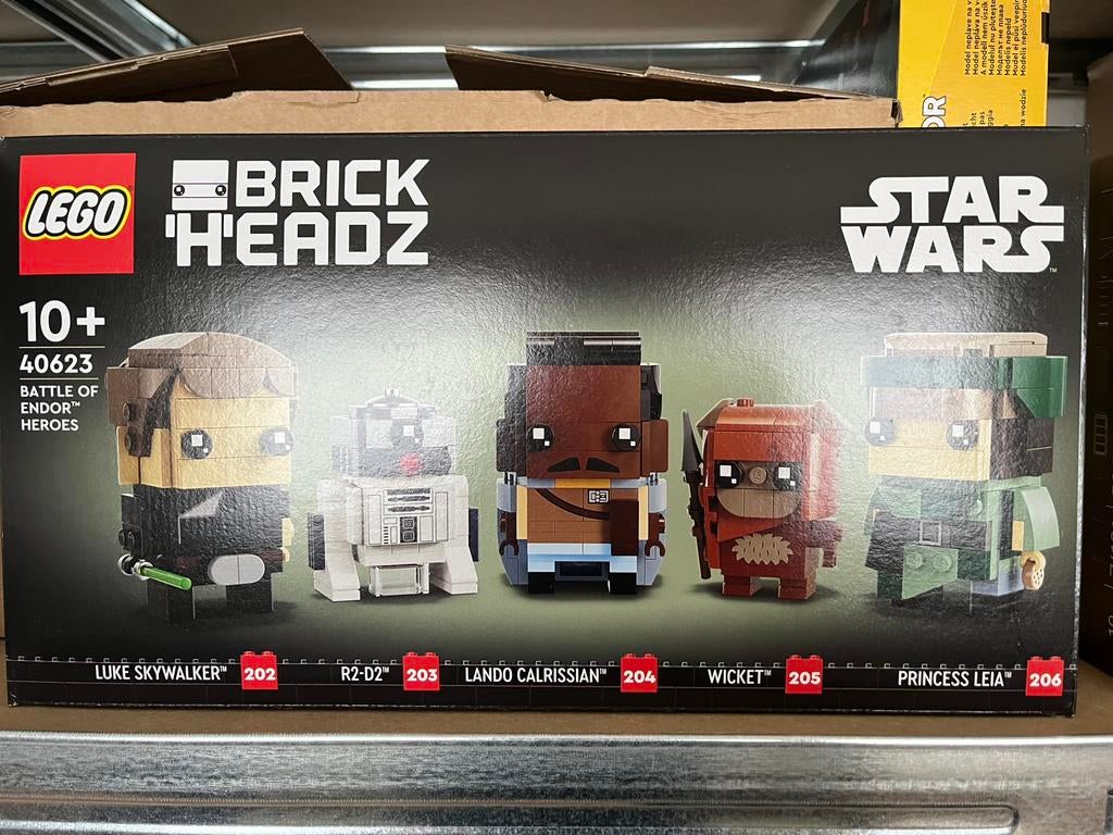 LEGO Star Wars Brickheadz 40623 - Slag om Endor Helden nieuw, Ophalen of Verzenden, Nieuw, Complete set, Lego