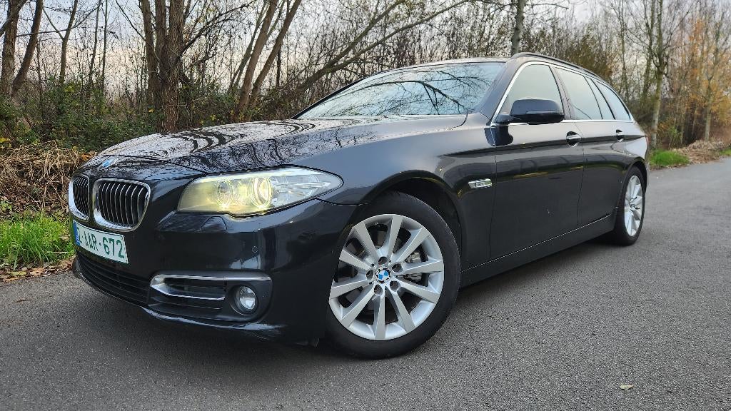 Bmw 520 dAs 04/2015 Facelift 190 pk Automaat Leder GEKEURD !, Auto's, Automaat, Achterwielaandrijving, Euro 6, 4 cilinders