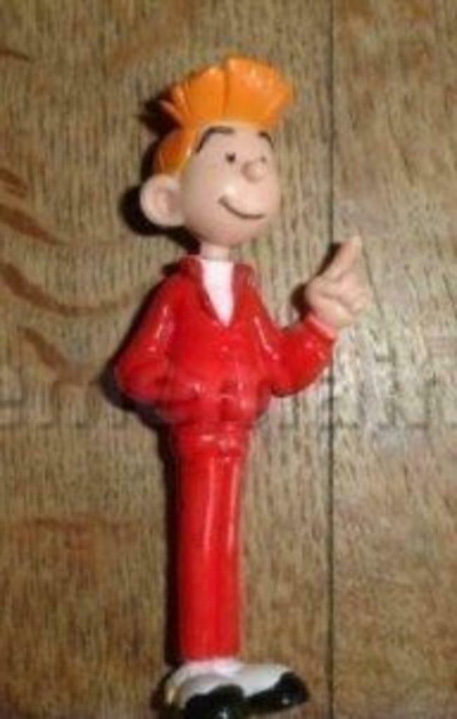 Figurine Spirou, Collections, Enlèvement ou Envoi, Autres personnages, Comme neuf, Statue ou Figurine