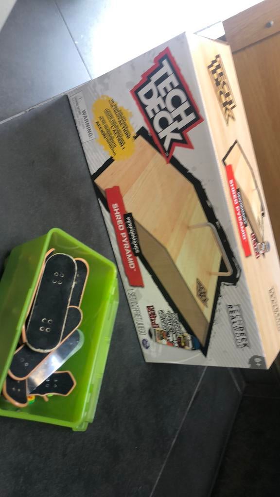 Tech Deck, Enlèvement, Utilisé