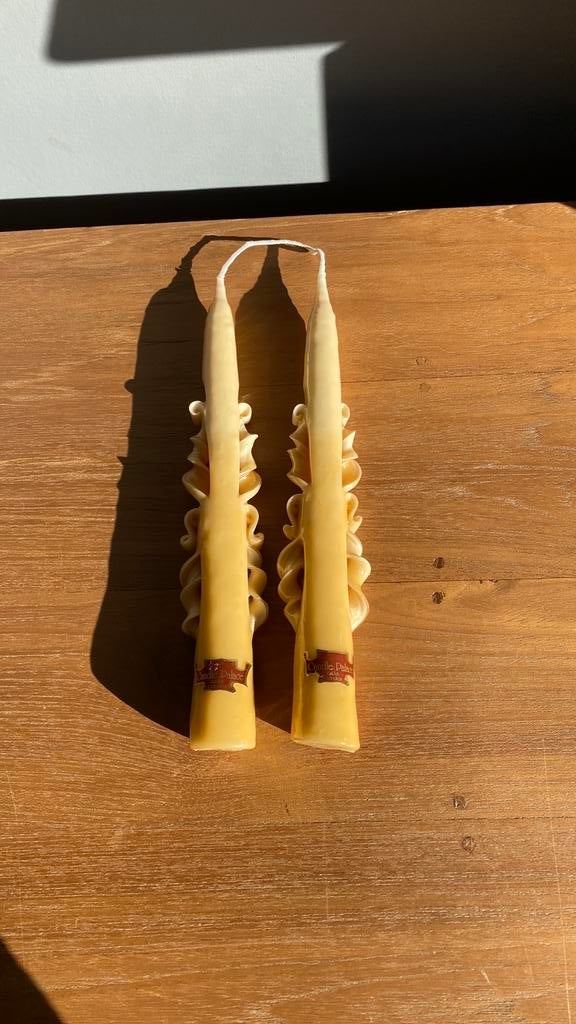 Kaarsen, Huis en Inrichting, Nieuw, Ophalen of Verzenden, Crème, Kaars