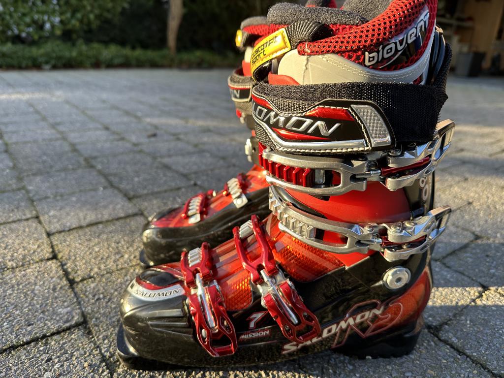 Skischoen Salomon i.z.g.s., Sport en Fitness, Skiën en Langlaufen, Zo goed als nieuw, Schoenen, Ski, Salomon, Ophalen