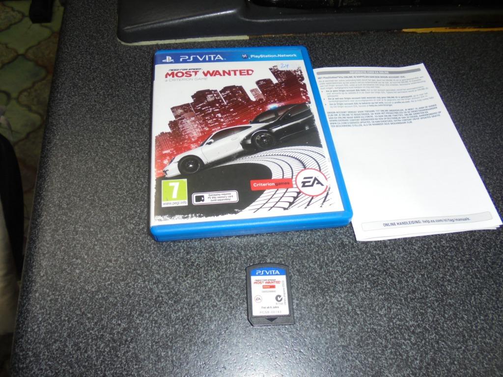 PS Vita Need for speed most wanted (orig), Consoles de jeu & Jeux vidéo, Jeux | Sony PlayStation Vita, Enlèvement ou Envoi, 1 joueur