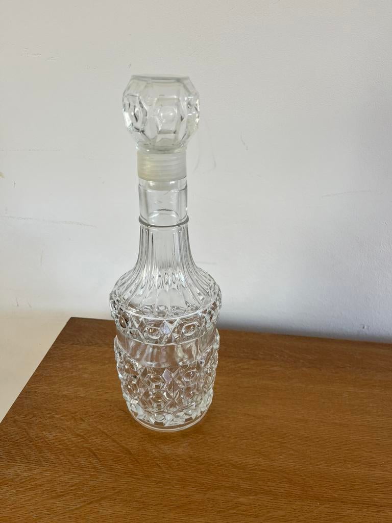 Glazen whiskey fles, Antiek en Kunst, Ophalen