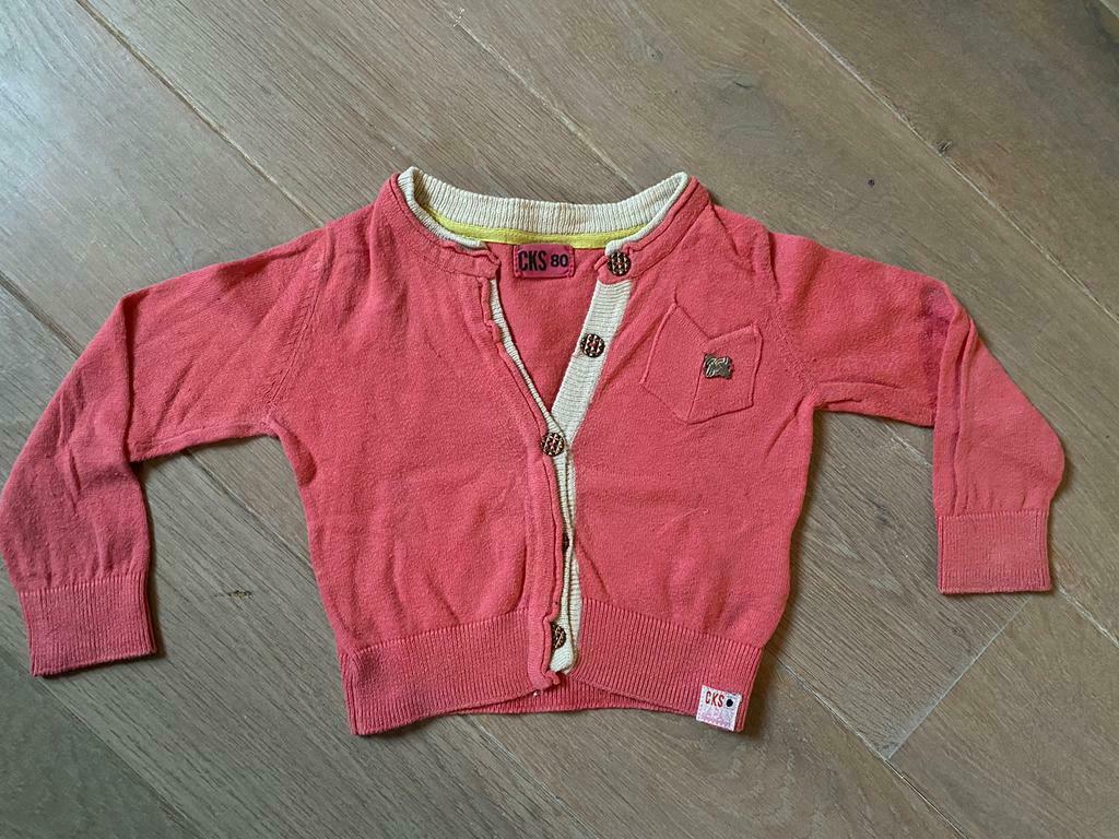 Trui / Gillet van CKS maat 80, Kinderen en Baby's, Gebruikt, Ophalen of Verzenden, CKS, Truitje of Vestje
