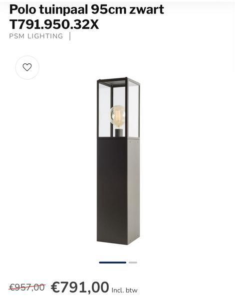 Buitenlamp 95cm RVS, Ophalen, Nieuw, Staande lamp, Led