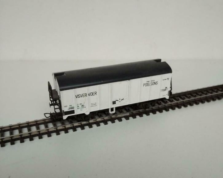 Liliput goederenwagon, Gebruikt, Gelijkstroom, Wagon, Ophalen of Verzenden