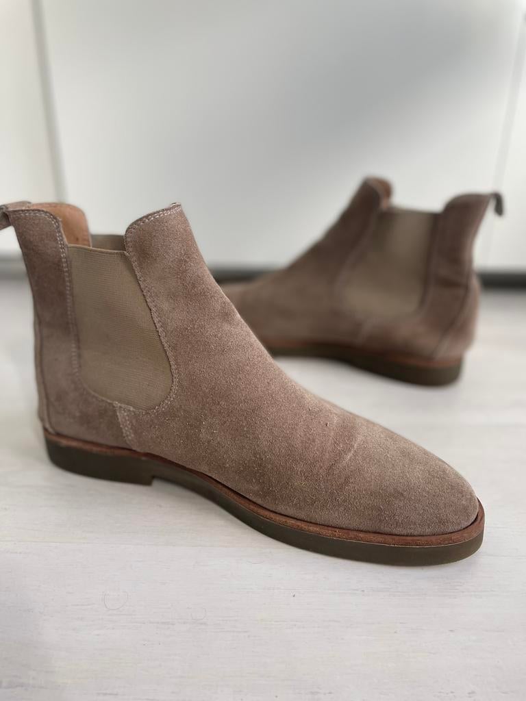 Bottines Chelsea Zumo en cuir suédé taille 43, Bottes, Zumo, Enlèvement ou Envoi, Autres couleurs