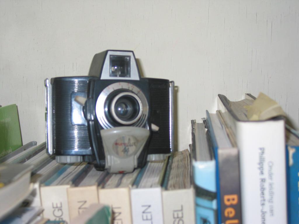 Box Ferrania Eurolux 44, Ophalen, Fototoestel