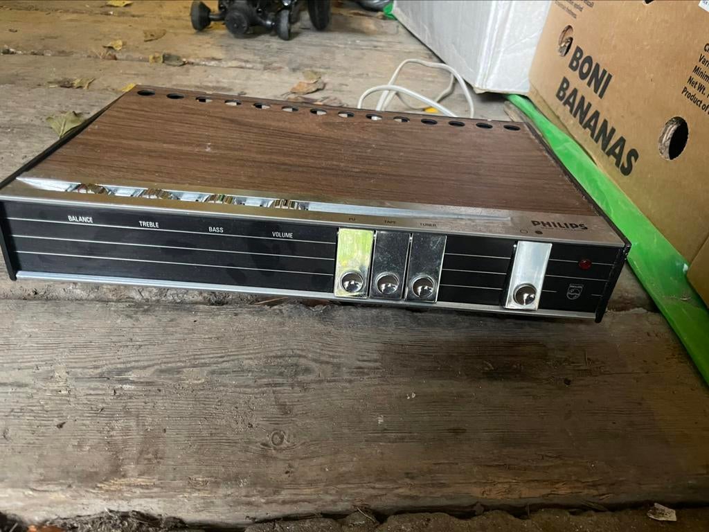 Amplificateur Philips Ampli Vintage, Ophalen, Gebruikt, Minder dan 60 watt, Overige merken