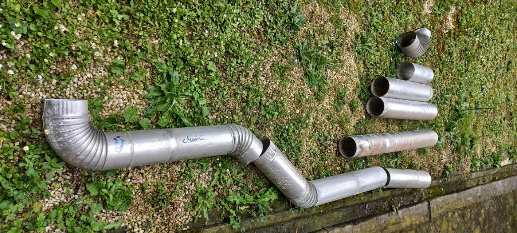 rookafvoerleidingen diam 13, Doe-het-zelf en Bouw, Buizen en Afvoer, Ophalen, Afvoer