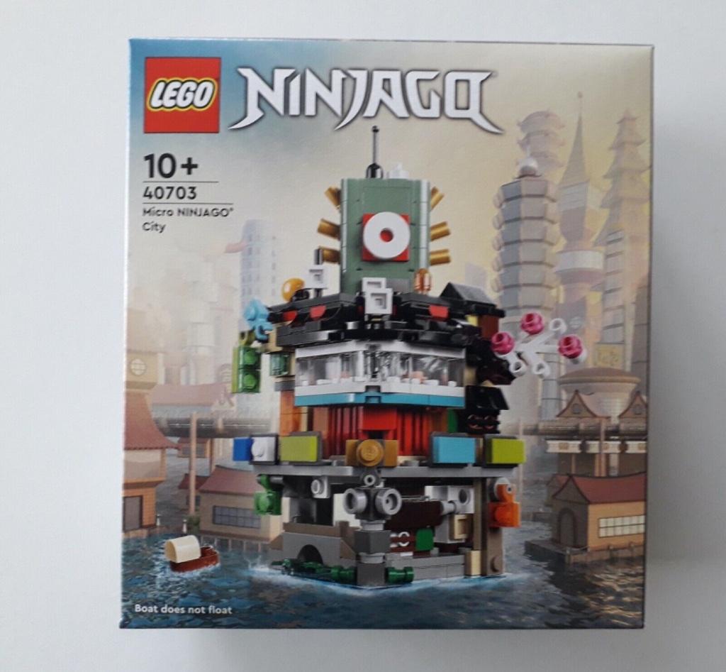 LEGO 40703 Micro NINJAGO City (2024) Sealed like new, Ophalen of Verzenden, Zo goed als nieuw, Complete set, Lego