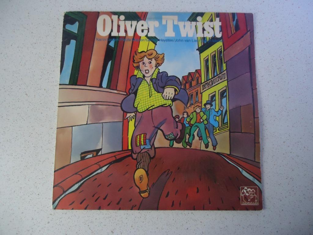 Sprookjes LP van "Oliver Twist" anno 1981., Enlèvement ou Envoi, Utilisé, Fable ou Conte (de fées)