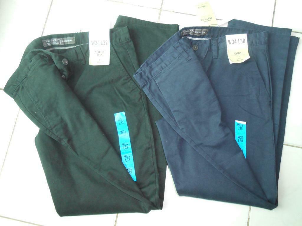 lot de 2 jeans NEUF avec etiquettes ! w34 L 32 Primark, Enlèvement ou Envoi, Neuf, Autres tailles, Noir