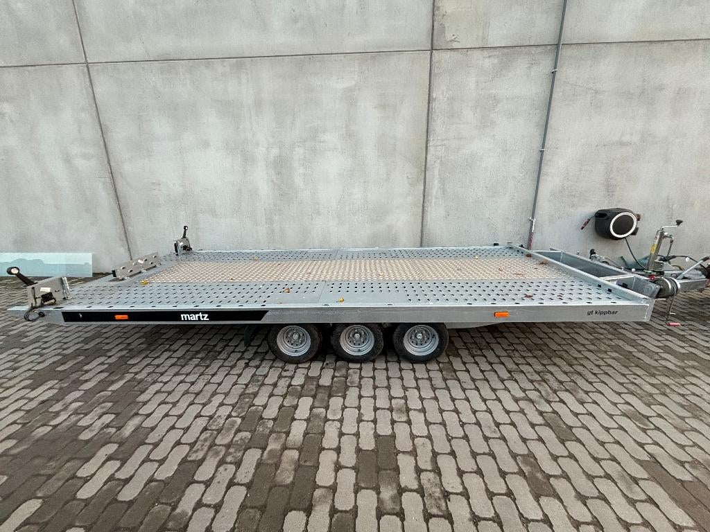 MARTZ kantelbare autotransporter 480x210cm 3500kg tridem-as, Autos : Divers, Remorques, Neuf, Enlèvement, MARTZ, MARTZ