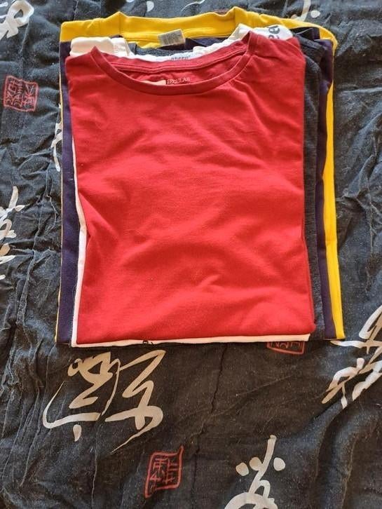 Lot de 6 T Shirts pour homme, Enlèvement ou Envoi, Porté, Rouge