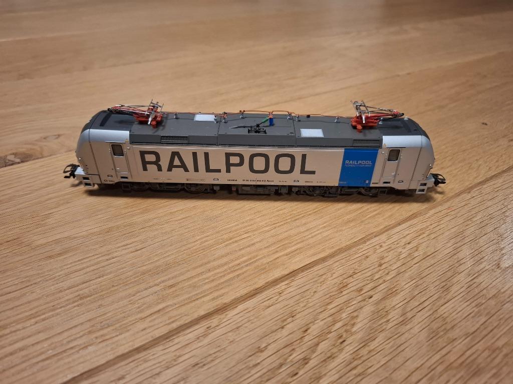 Märklin 36190 - motrice Vectron Railpool DBAG, Ophalen, Wisselstroom, Locomotief, Zo goed als nieuw