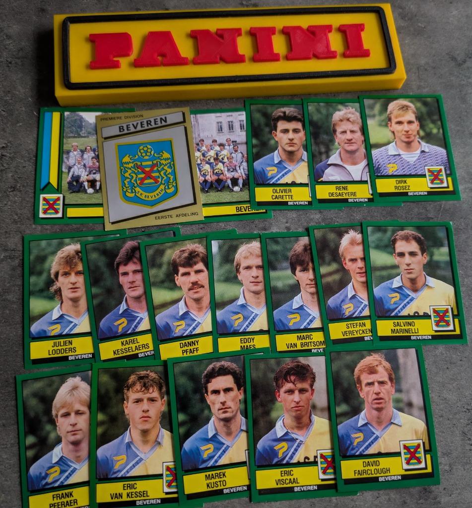 PANINI FOOTBALL 89 BEVEREN 18 STICKERS 1989, Verzenden, Nieuw