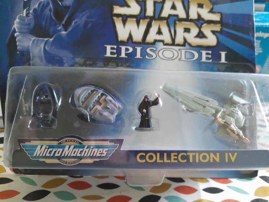 STAR WARS MICRO MACHINES ÉPISODE 1 COLLECTION 4 *NÉUF*, Collections, Enlèvement, Neuf, Statue ou Buste