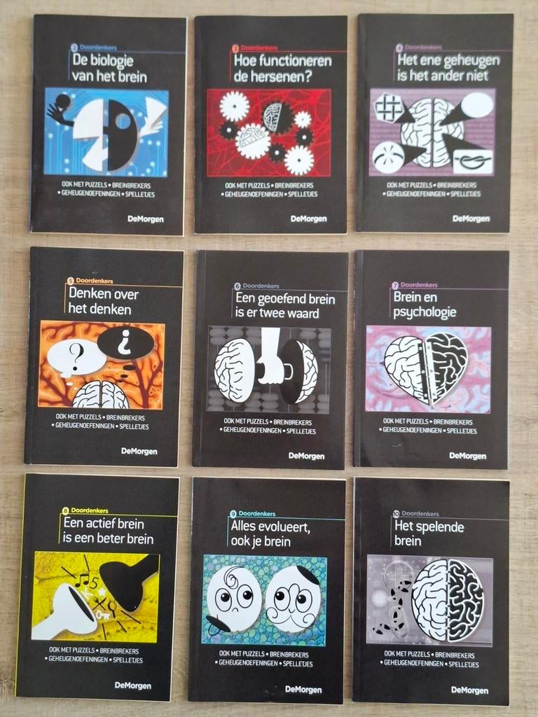 Doordenkers, Hobby & Loisirs créatifs, Sport cérébral & Puzzles, Enlèvement ou Envoi, Comme neuf, Livre casse-tête
