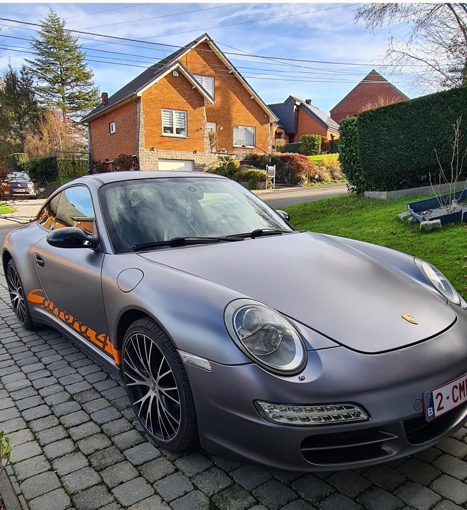 Porsche 911 997 Carrera 4, Autos, Achat, Carnet d'entretien, Particulier, Gris