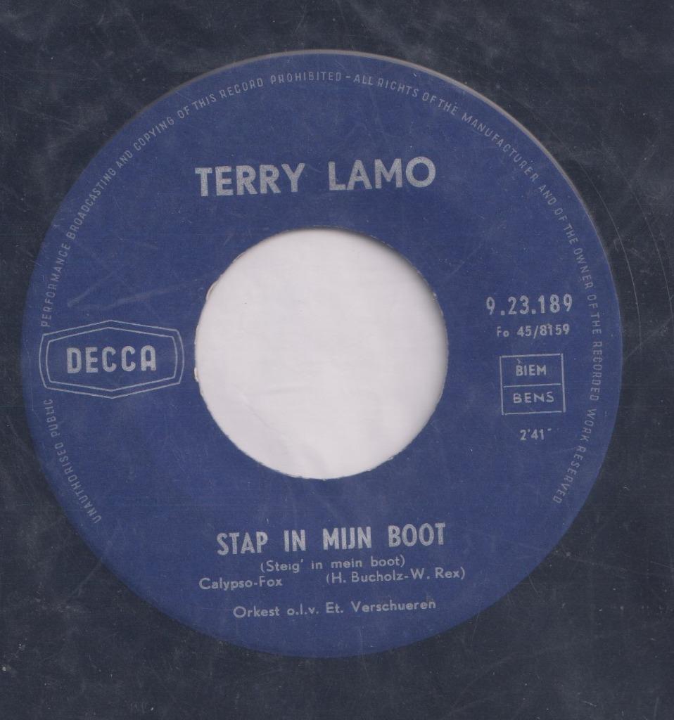 Terry Lamo – Stap in mijn boot / Wat kan er mooier zijn, Gebruikt, 7 inch, Single, Ophalen of Verzenden