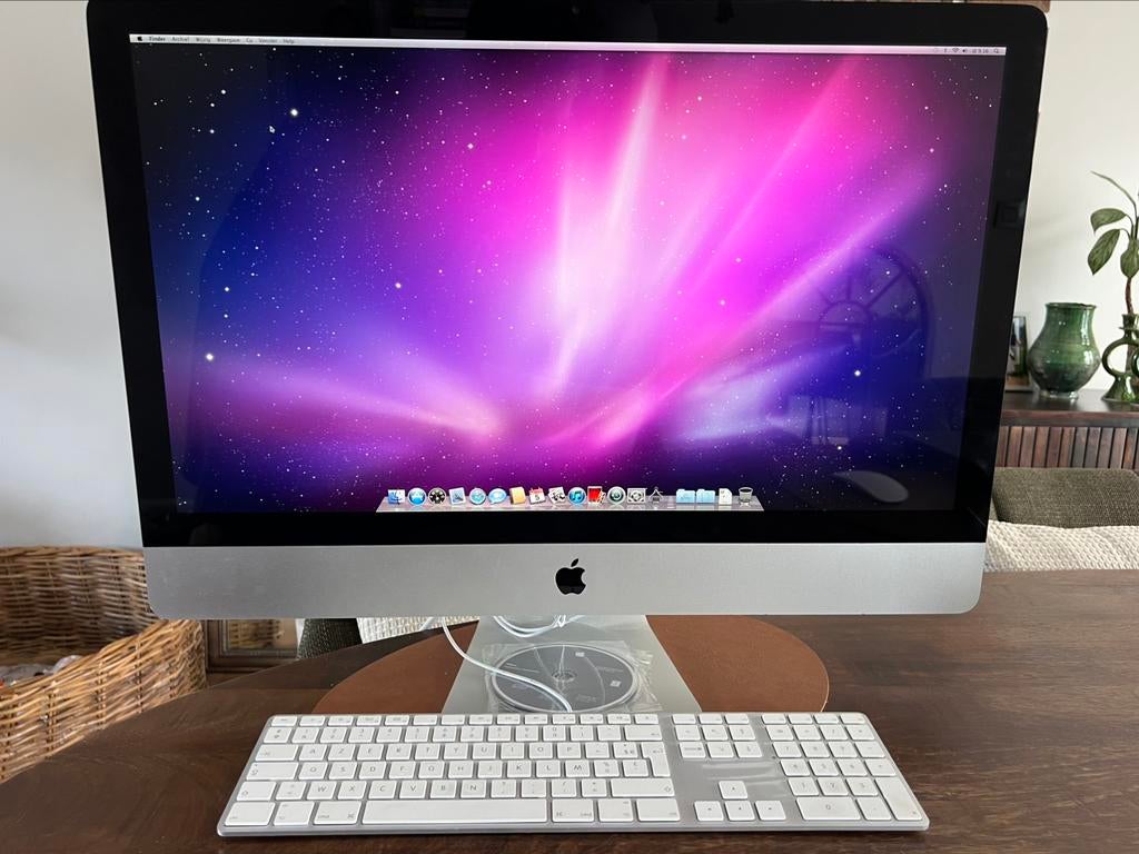 Perfect werkend: Imac 2010, 27inch, 512GB, 16GB ram, 2,93ghz, Neuf, SSD, IMac, Enlèvement