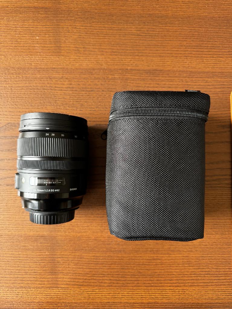 SIGMA 24-70mm F2.8 DG DN I Art (EF-mount) - Perfecte staat, Enlèvement ou Envoi, Comme neuf, Lentille standard, Zoom