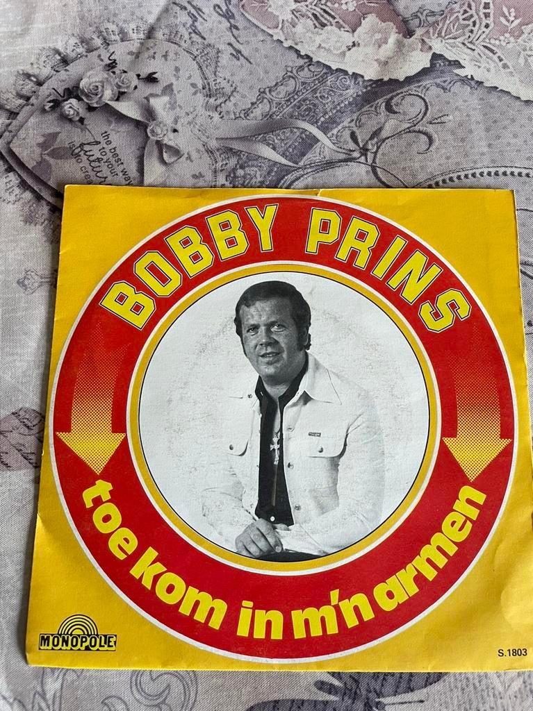 Bobby prins - toe kom in m n armen / ergens ver in arizona, Ophalen of Verzenden