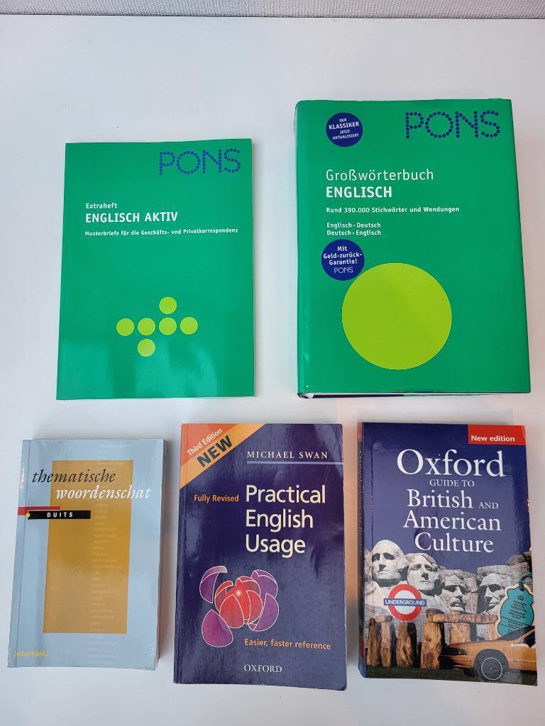 Diverse woordenboeken Engels/Duits, Boeken, Ophalen, Zo goed als nieuw