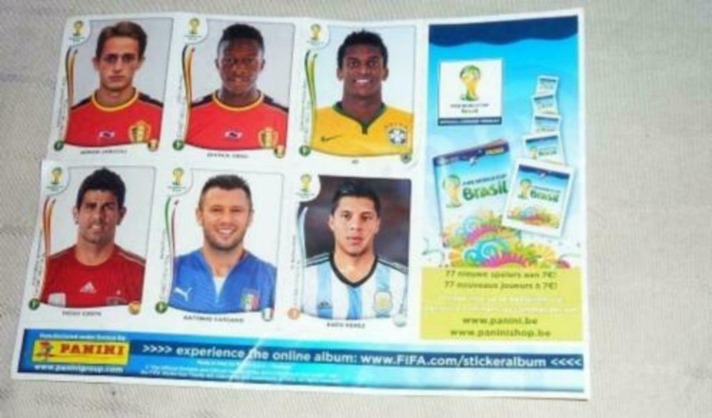 Stickers Panini Fifa world cup Brasil 2014, Collections, Enlèvement ou Envoi, Neuf, Sport