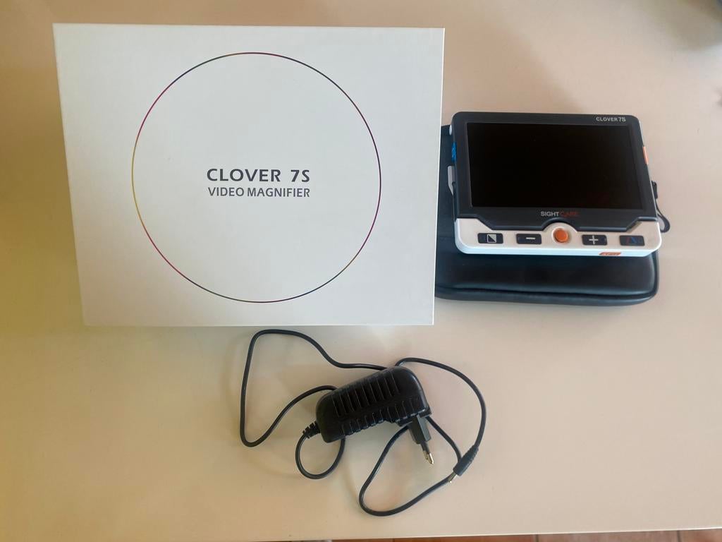 Elektronische loep Clover 7S Sight Care, Ophalen