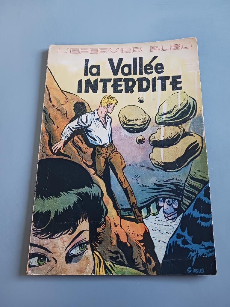 L' épervier Bleu, la Valléé Interdite, 1st druk, goede staat, Livres, Enlèvement ou Envoi, Utilisé, Sirius