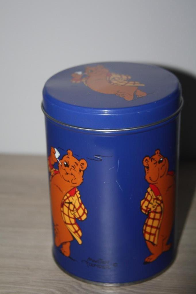Maarten Toonder blik , Heer Bommel , 14x10 cm , mooie staat, Collections, Personnages de BD, Utilisé, Autres types, Olivier B, Bommel et Tom Poes