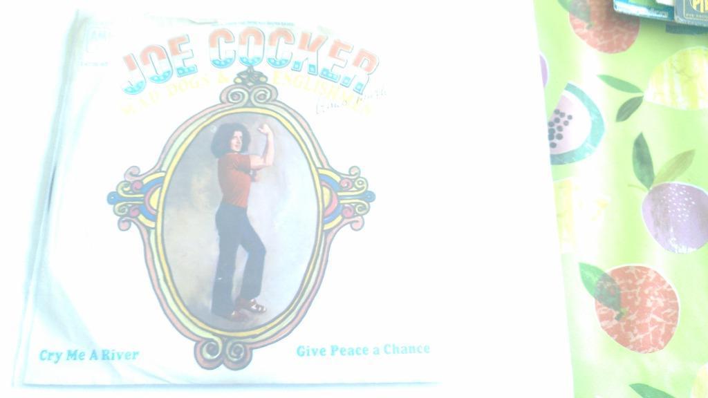 SINGLE JOE COCKER--CRY ME A RIVER---, Enlèvement ou Envoi, Utilisé, Pop