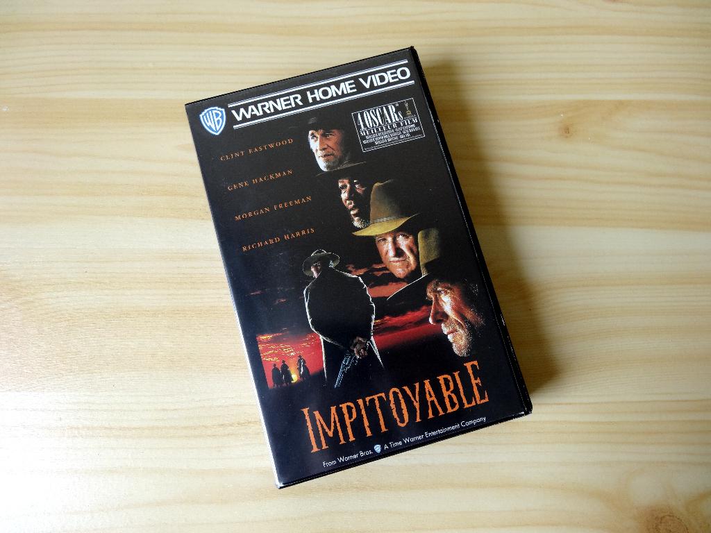 Impitoyable (1992) VHS Film Western Clint Eastwood, CD & DVD, VHS | Film, À partir de 16 ans, Enlèvement, Utilisé, Autres genres