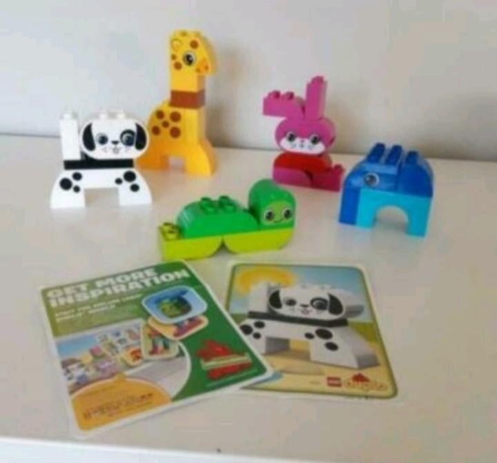 Duplo creatieve dieren (10573), Ophalen, Zo goed als nieuw