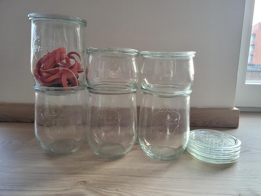 Set van Weckpotten, Ophalen