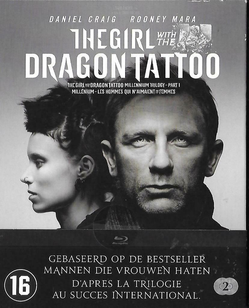 THE GIRL WITH THE DRAGON TATTOO, CD & DVD, Blu-ray, Comme neuf, Thrillers et Policier, Enlèvement ou Envoi