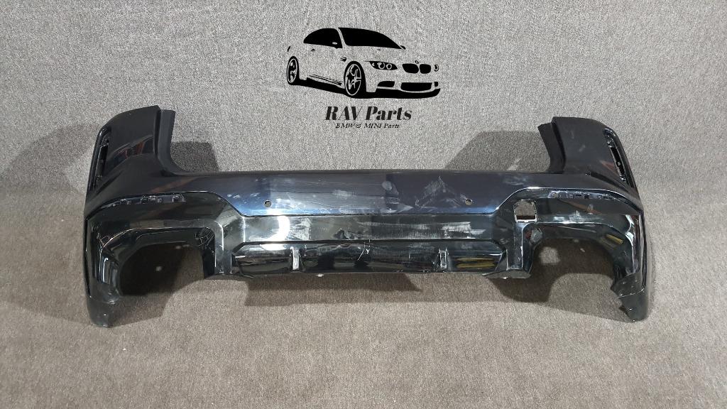 BMW X3 G01 Facelift M Pakket Achterbumper Kleur Carbon Zwart, Gebruikt, Ophalen of Verzenden, Achter, Bumper