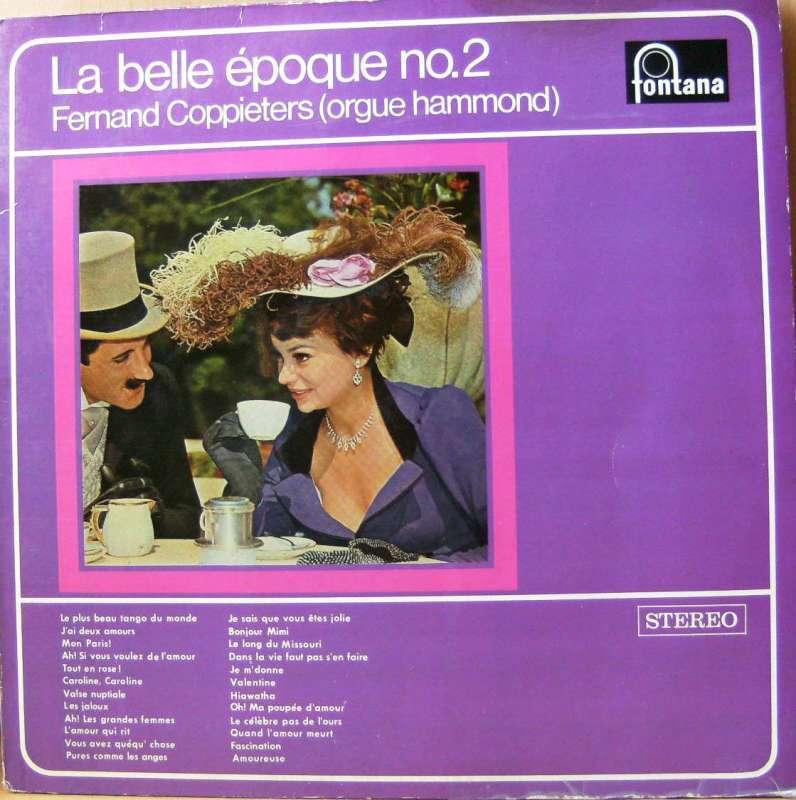 LP Fernand Coppieters - La Belle époque n 2, Ophalen of Verzenden, Zo goed als nieuw, 12 inch