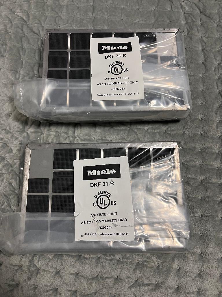 Filtres anti-odeurs MIELE modèle DKF 31-R, Electroménager, Hottes, Enlèvement ou Envoi, Neuf, Autres types