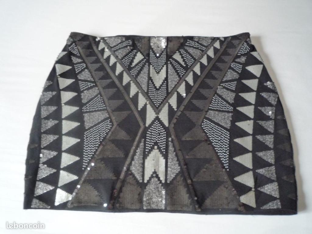“Express”-rok, Kleding | Dames, Rokken, Maat 38/40 (M), Zwart, Ophalen of Verzenden, Zo goed als nieuw