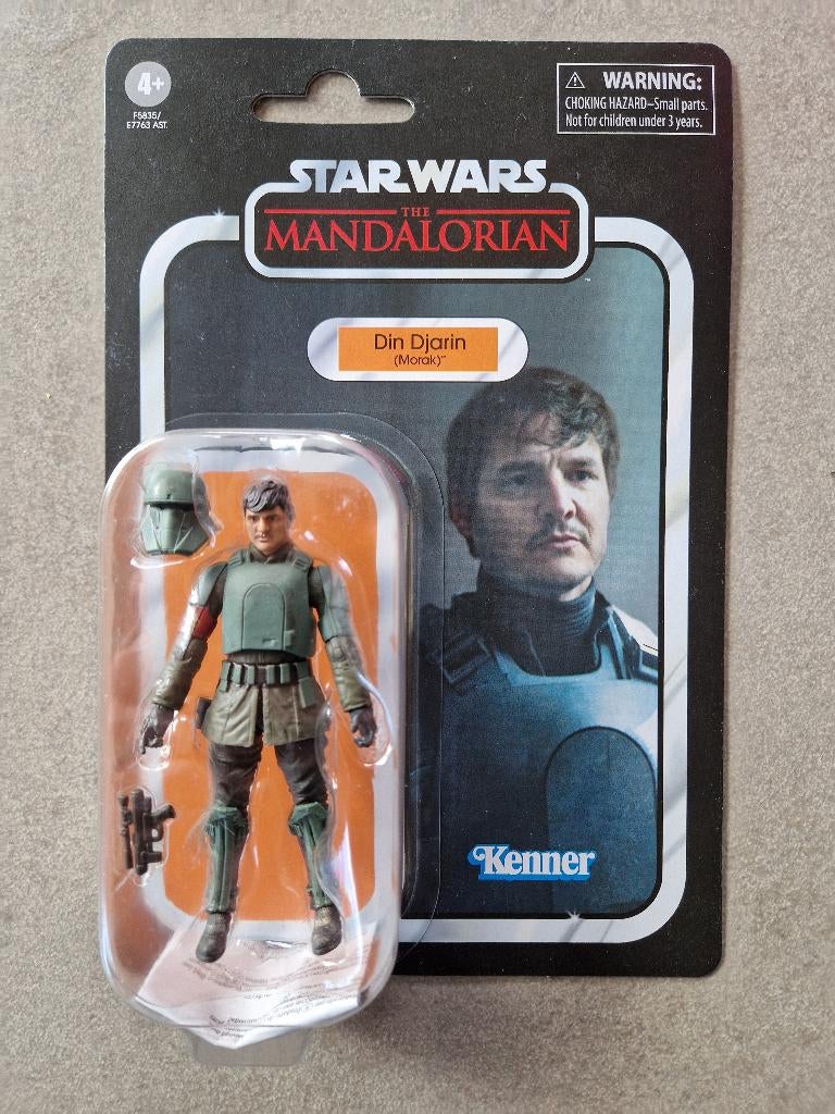 Star Wars Hasbro VC251 Din Djarin (Morak) Vintage Collection, Collections, Envoi, Neuf, Figurine