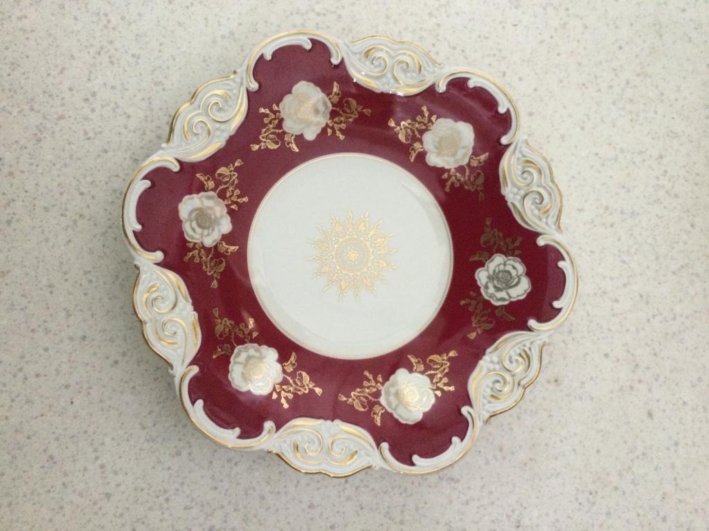 Assiette decorative, Ophalen